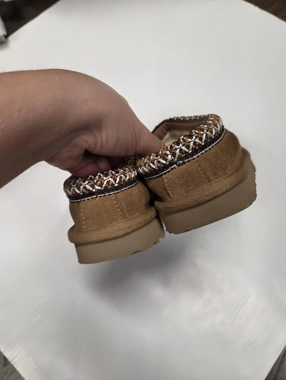 UGG plush shearling
